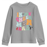 In My Cheer Mom Era Youth Sweatshirt Cheerleading Gift - Wonder Print Shop