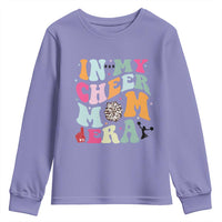 In My Cheer Mom Era Youth Sweatshirt Cheerleading Gift - Wonder Print Shop
