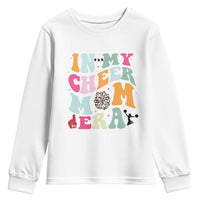 In My Cheer Mom Era Youth Sweatshirt Cheerleading Gift - Wonder Print Shop