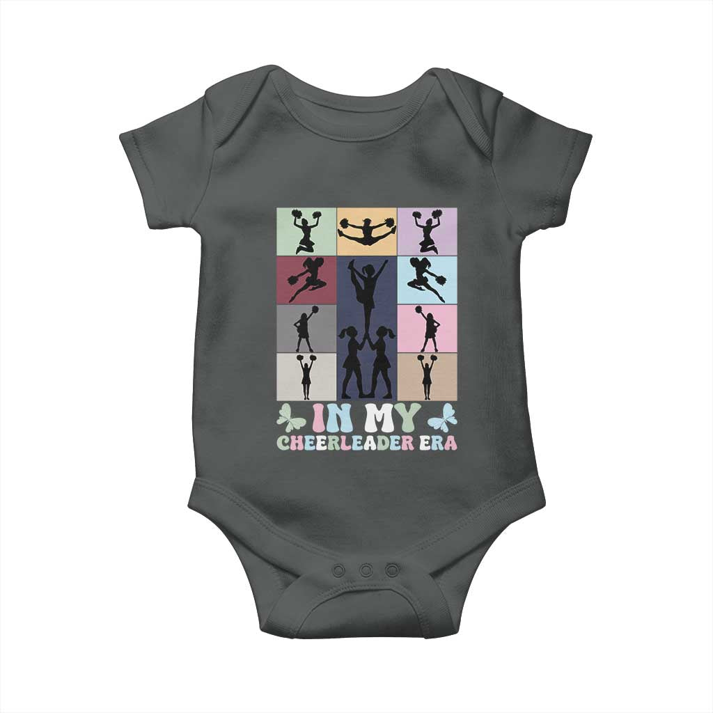 In My Cheer Mom Era Baby Onesie Cheerleader Squad Fan Gift - Wonder Print Shop