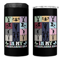 In My Cheer Mom Era 4 in 1 Can Cooler Tumbler Cheerleader Squad Fan Gift - Wonder Print Shop