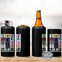 In My Cheer Mom Era 4 in 1 Can Cooler Tumbler Cheerleader Squad Fan Gift - Wonder Print Shop