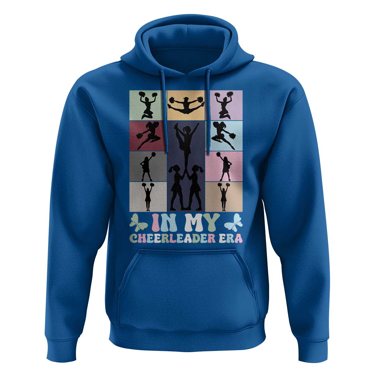 In My Cheer Mom Era Hoodie Cheerleader Squad Fan Gift - Wonder Print Shop
