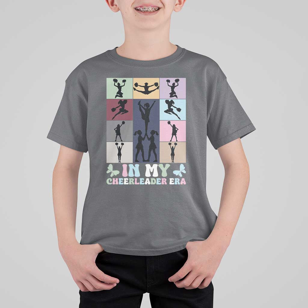 In My Cheer Mom Era T Shirt For Kid Cheerleader Squad Fan Gift - Wonder Print Shop