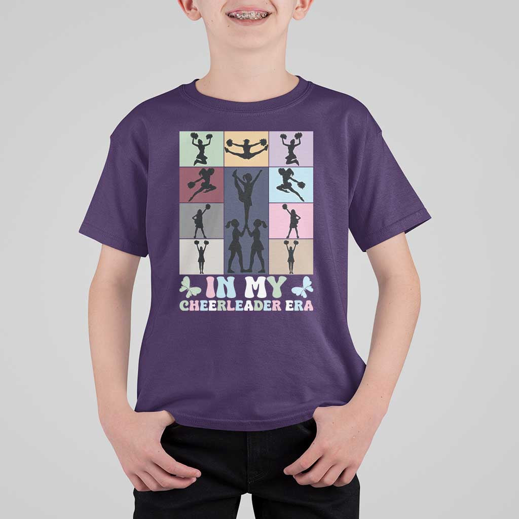 In My Cheer Mom Era T Shirt For Kid Cheerleader Squad Fan Gift - Wonder Print Shop