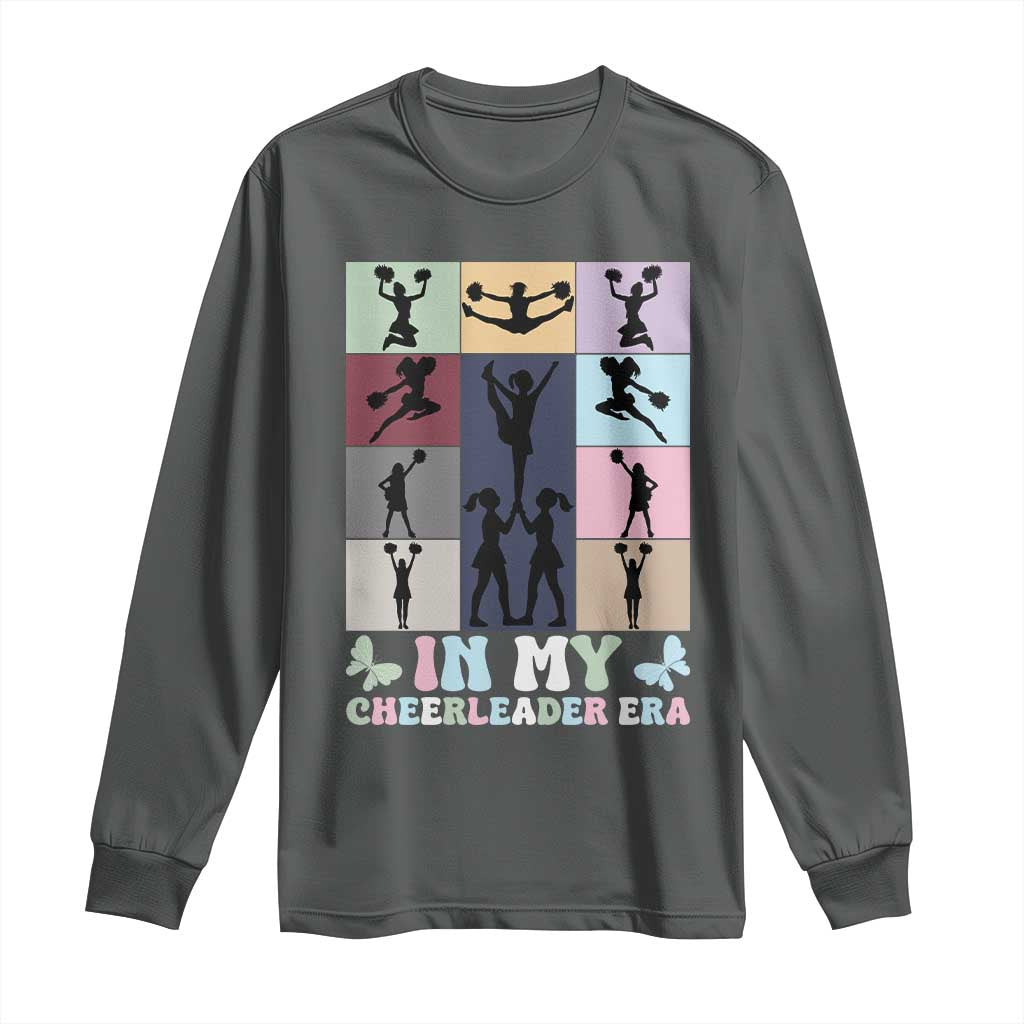In My Cheer Mom Era Long Sleeve Shirt Cheerleader Squad Fan Gift - Wonder Print Shop
