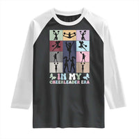 In My Cheer Mom Era Raglan Shirt Cheerleader Squad Fan Gift - Wonder Print Shop