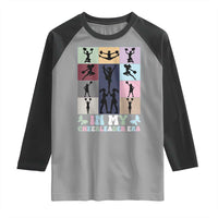 In My Cheer Mom Era Raglan Shirt Cheerleader Squad Fan Gift - Wonder Print Shop