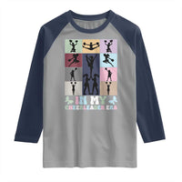 In My Cheer Mom Era Raglan Shirt Cheerleader Squad Fan Gift - Wonder Print Shop