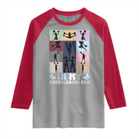 In My Cheer Mom Era Raglan Shirt Cheerleader Squad Fan Gift - Wonder Print Shop