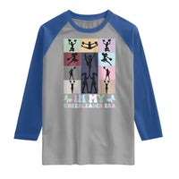 In My Cheer Mom Era Raglan Shirt Cheerleader Squad Fan Gift - Wonder Print Shop