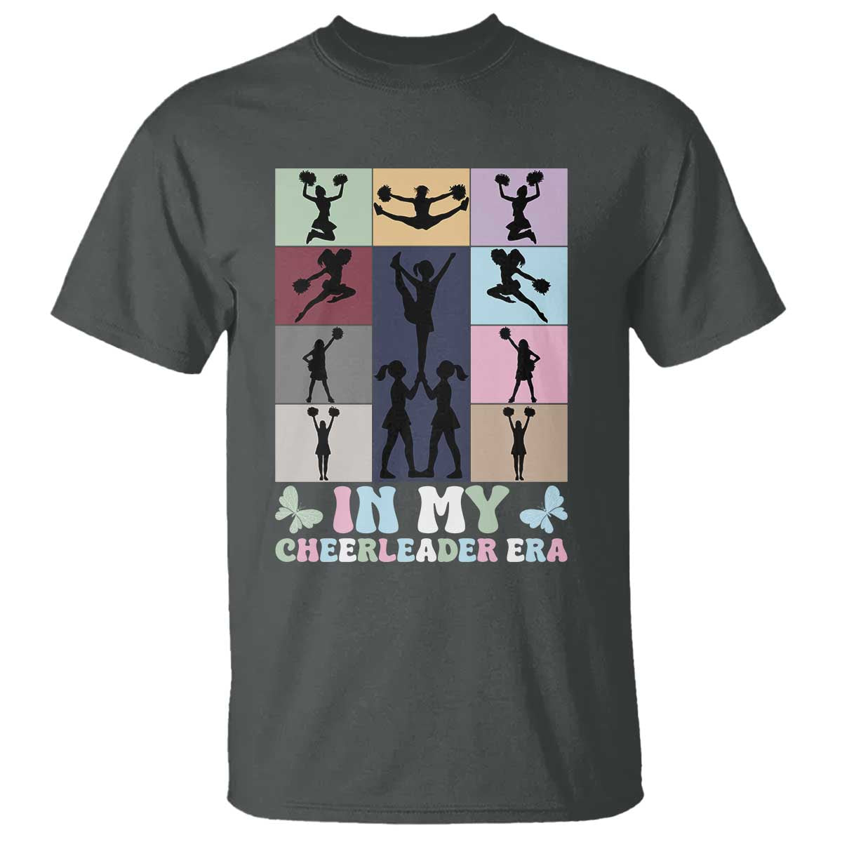 In My Cheer Mom Era T Shirt Cheerleader Squad Fan Gift - Wonder Print Shop