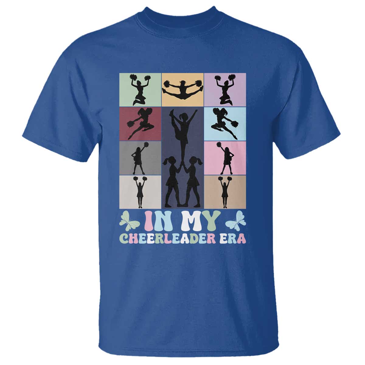In My Cheer Mom Era T Shirt Cheerleader Squad Fan Gift - Wonder Print Shop