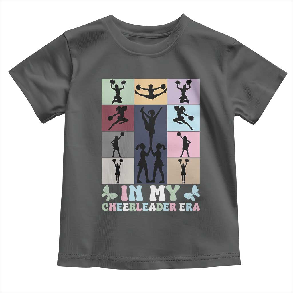 In My Cheer Mom Era Toddler T Shirt Cheerleader Squad Fan Gift - Wonder Print Shop