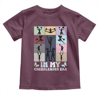 In My Cheer Mom Era Toddler T Shirt Cheerleader Squad Fan Gift - Wonder Print Shop