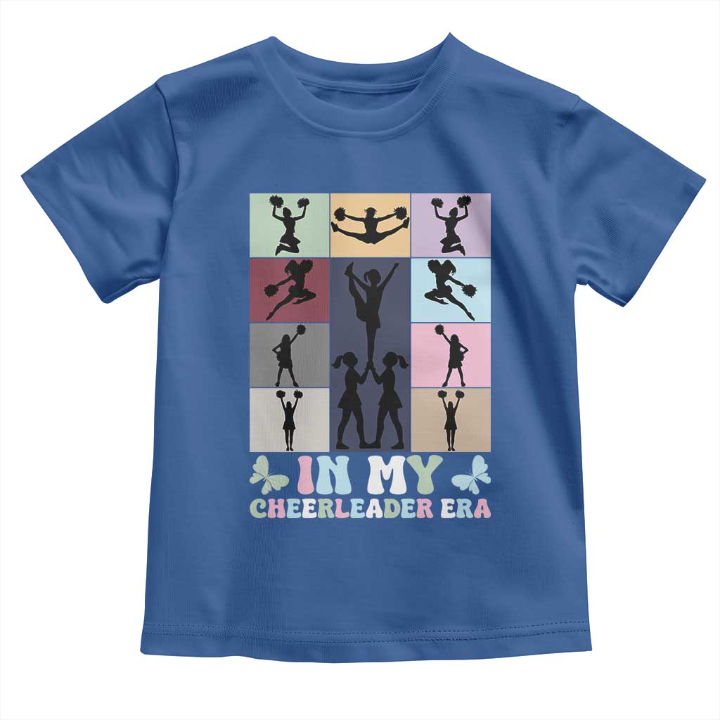 In My Cheer Mom Era Toddler T Shirt Cheerleader Squad Fan Gift - Wonder Print Shop