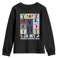 In My Cheer Mom Era Youth Sweatshirt Cheerleader Squad Fan Gift - Wonder Print Shop