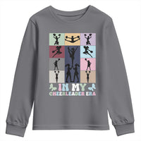 In My Cheer Mom Era Youth Sweatshirt Cheerleader Squad Fan Gift - Wonder Print Shop
