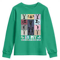In My Cheer Mom Era Youth Sweatshirt Cheerleader Squad Fan Gift - Wonder Print Shop