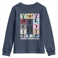 In My Cheer Mom Era Youth Sweatshirt Cheerleader Squad Fan Gift - Wonder Print Shop