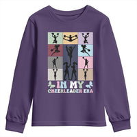 In My Cheer Mom Era Youth Sweatshirt Cheerleader Squad Fan Gift - Wonder Print Shop