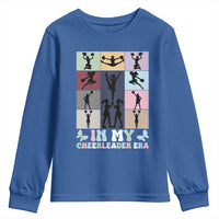 In My Cheer Mom Era Youth Sweatshirt Cheerleader Squad Fan Gift - Wonder Print Shop