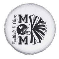 Proud Football And Cheer Mom Quote Spare Tire Cover Gift For Sports Season - Wonder Print Shop