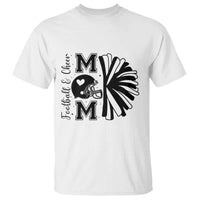 Proud Football And Cheer Mom Quote T Shirt Gift For Sports Season - Wonder Print Shop