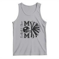 Proud Football And Cheer Mom Quote Tank Top Gift For Sports Season - Wonder Print Shop