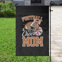 Funny Football And Cheer Mom Quote Garden Flag Sports Season Gift - Wonder Print Shop