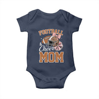 Funny Football And Cheer Mom Quote Baby Onesie Sports Season Gift - Wonder Print Shop
