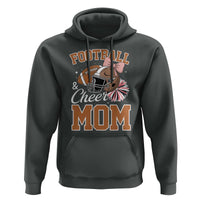 Funny Football And Cheer Mom Quote Hoodie Sports Season Gift - Wonder Print Shop
