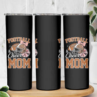 Funny Football And Cheer Mom Quote Skinny Tumbler Sports Season Gift - Wonder Print Shop