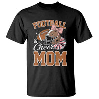 Funny Football And Cheer Mom Quote T Shirt Sports Season Gift - Wonder Print Shop