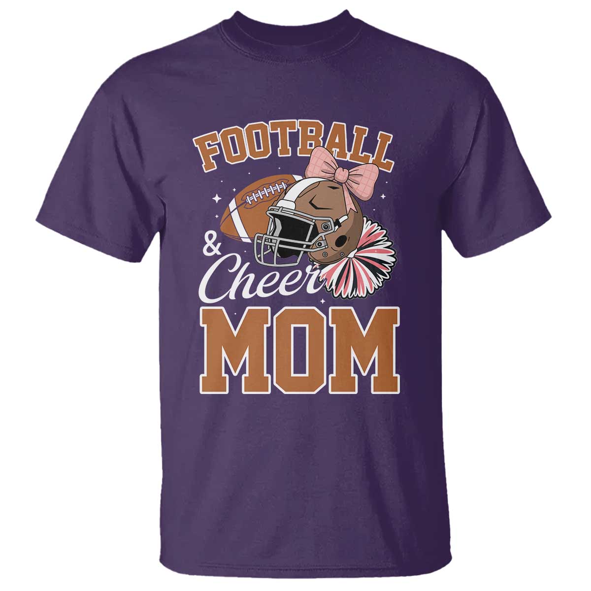 Funny Football And Cheer Mom Quote T Shirt Sports Season Gift - Wonder Print Shop
