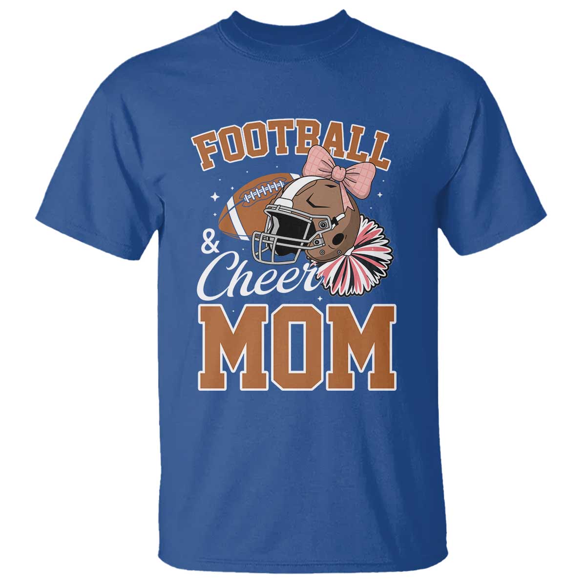 Funny Football And Cheer Mom Quote T Shirt Sports Season Gift - Wonder Print Shop