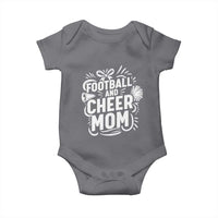 Football And Cheer Mom Quote Baby Onesie Team Supporter Gift Idea - Wonder Print Shop