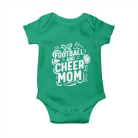 Football And Cheer Mom Quote Baby Onesie Team Supporter Gift Idea - Wonder Print Shop