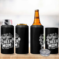 Football And Cheer Mom Quote 4 in 1 Can Cooler Tumbler Team Supporter Gift Idea - Wonder Print Shop