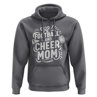 Football And Cheer Mom Quote Hoodie Team Supporter Gift Idea - Wonder Print Shop