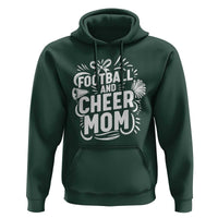 Football And Cheer Mom Quote Hoodie Team Supporter Gift Idea - Wonder Print Shop