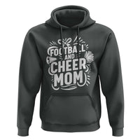Football And Cheer Mom Quote Hoodie Team Supporter Gift Idea - Wonder Print Shop
