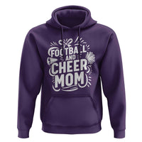 Football And Cheer Mom Quote Hoodie Team Supporter Gift Idea - Wonder Print Shop