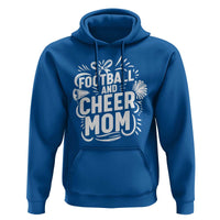 Football And Cheer Mom Quote Hoodie Team Supporter Gift Idea - Wonder Print Shop