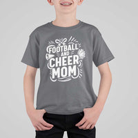 Football And Cheer Mom Quote T Shirt For Kid Team Supporter Gift Idea - Wonder Print Shop