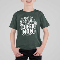 Football And Cheer Mom Quote T Shirt For Kid Team Supporter Gift Idea - Wonder Print Shop