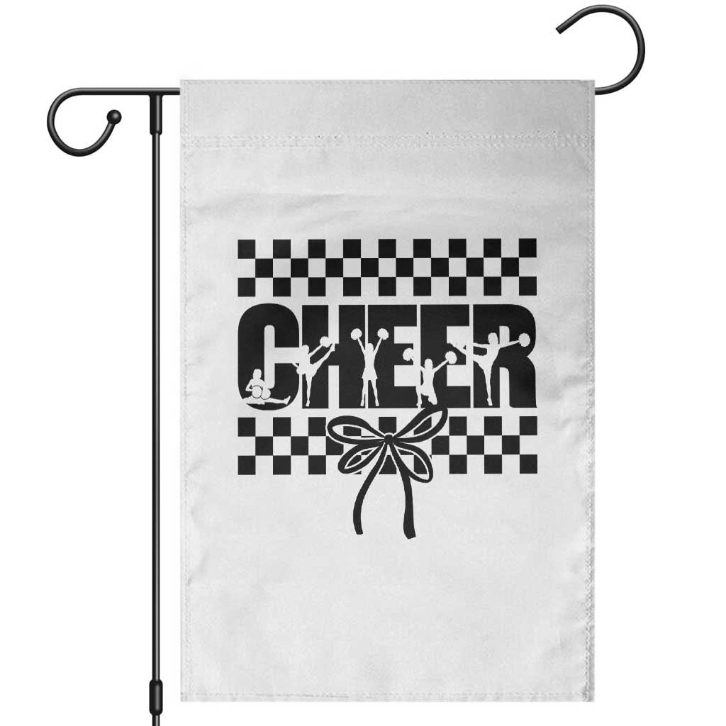 Proud Cheerleading Garden Flag Gift For Sports Season Supporters - Wonder Print Shop