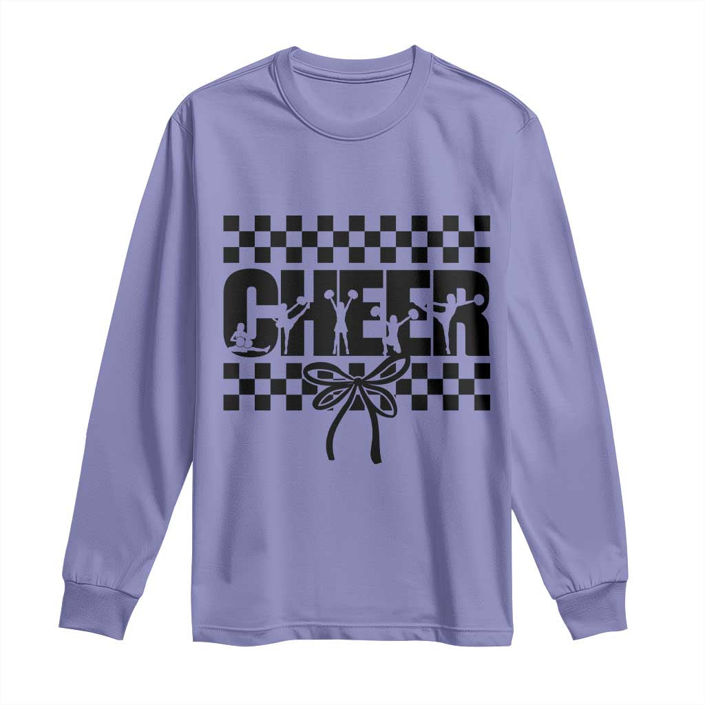 Proud Cheerleading Long Sleeve Shirt Gift For Sports Season Supporters - Wonder Print Shop