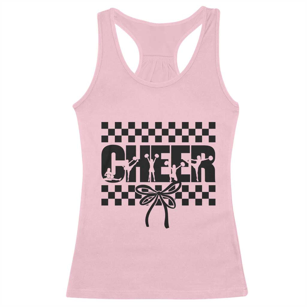 Proud Cheerleading Racerback Tank Top Gift For Sports Season Supporters - Wonder Print Shop