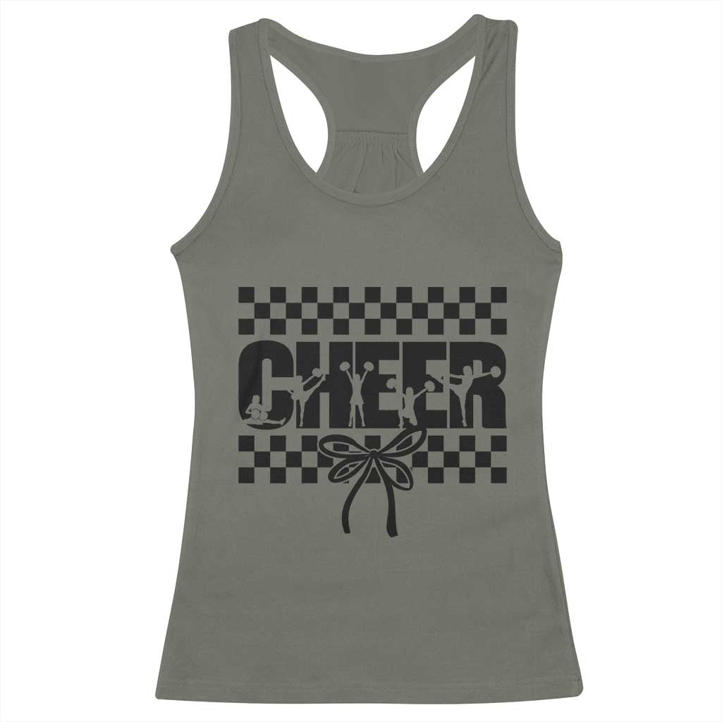 Proud Cheerleading Racerback Tank Top Gift For Sports Season Supporters - Wonder Print Shop